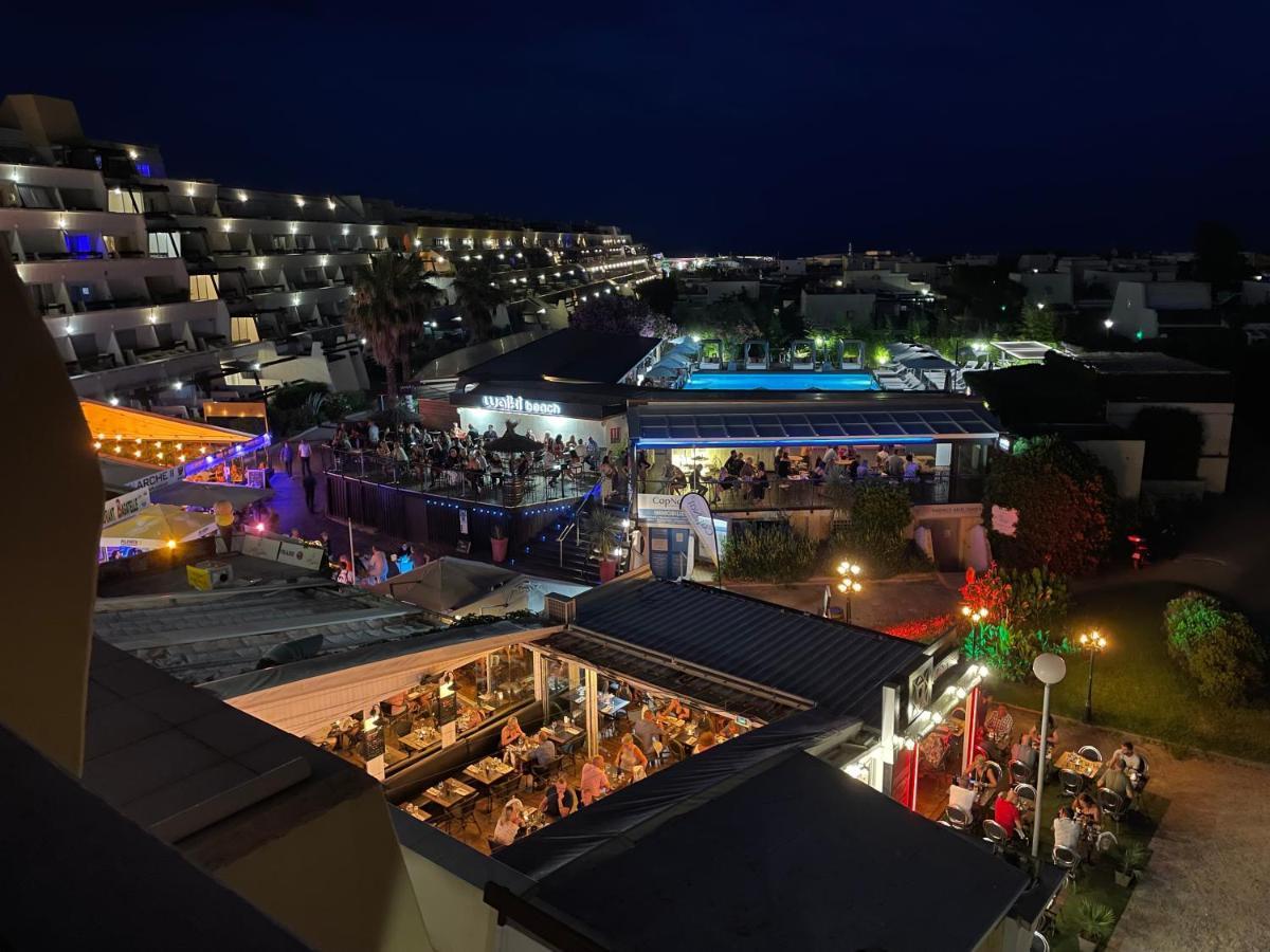Showtime Naturiste Port Nature 6 Parking Prive Clim Ascenseur Vue Mer Agde Dış mekan fotoğraf