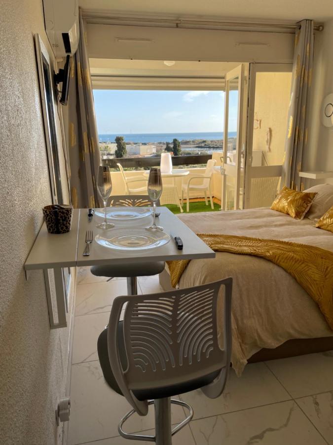 Showtime Naturiste Port Nature 6 Parking Prive Clim Ascenseur Vue Mer Agde Dış mekan fotoğraf