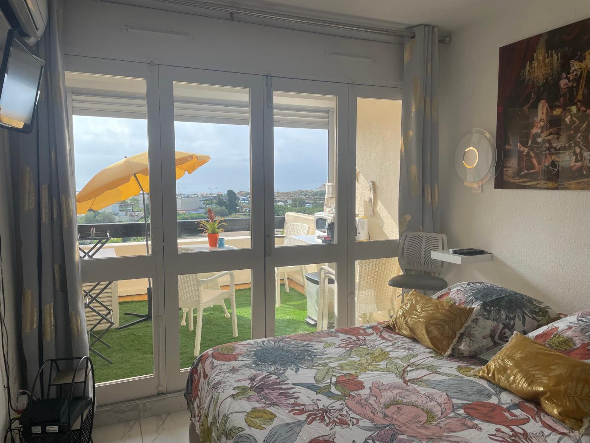 Showtime Naturiste Port Nature 6 Parking Prive Clim Ascenseur Vue Mer Agde Dış mekan fotoğraf